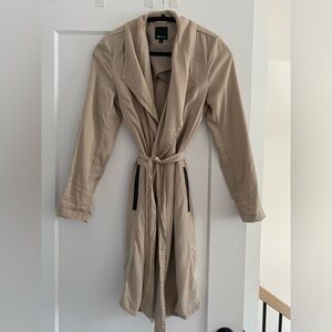 Reitmans Beige Trench Coat with Belt